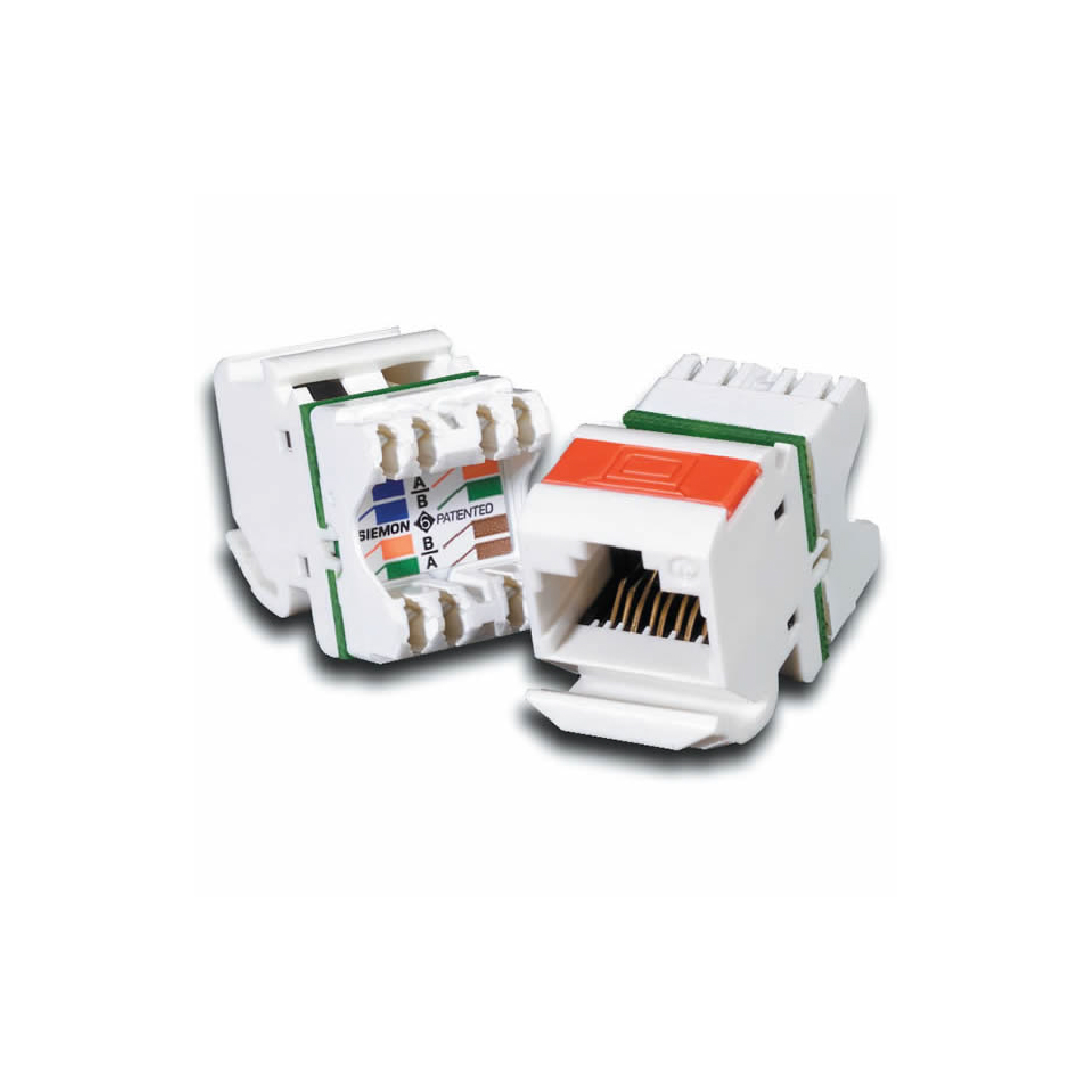 Modulo Hembra Max Cat 6 Blanco MX6-F02 — Siemon — Siemon