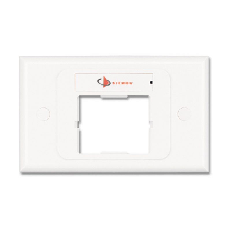 Faceplate Ct Horizontal Simple Blanco CT2-HFPA-02 — Siemon — Siemon