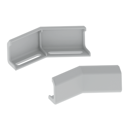 Union Esquina Plana 60mm en U23X 66841 — Unex — Unex