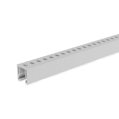 Nuevo Riel Aislante 50x50x2000 en U48X (Tira 2 MT) 60204-48 — Unex — Unex