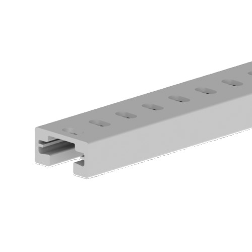 Nuevo Riel Aislante 25x50x2000 en U48X (Tira 2 MT) 60202-48 — Unex — Unex