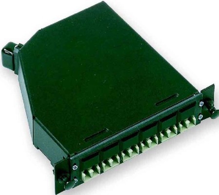 Cassette Mpo 6 Lc Duplex Fo (12 Fo) Mm F/cruzadas OM3 1920209-8 — Commscope — Commscope