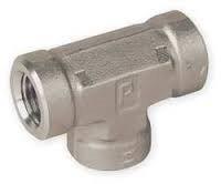 Pk Tee 1/2H NPT X 8-8-8-FT-SS — Parker — Parker
