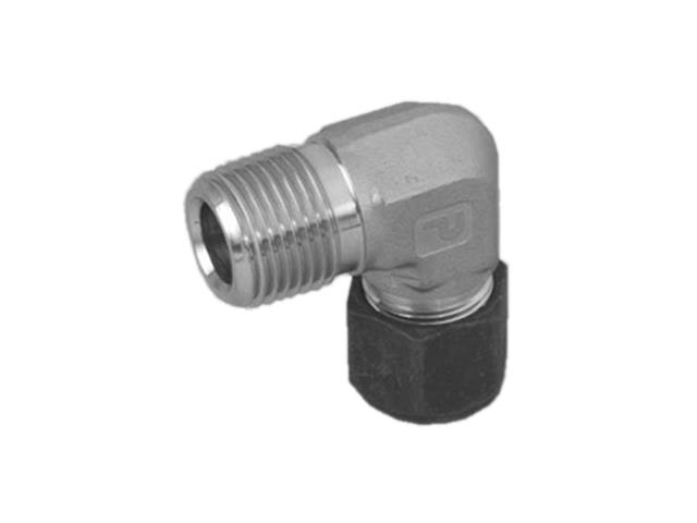 Pk Codo 90° Tubo 1/4 X 1/2 Mcho NPT 4-8-CBZ-SS  Parker — Parker