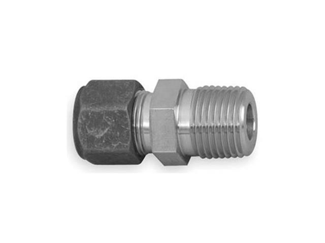 Pk Conector Recto Tubo 1/2X 1/2 Mcho NPT 8-8-FBZ-SS — Parker — Parker