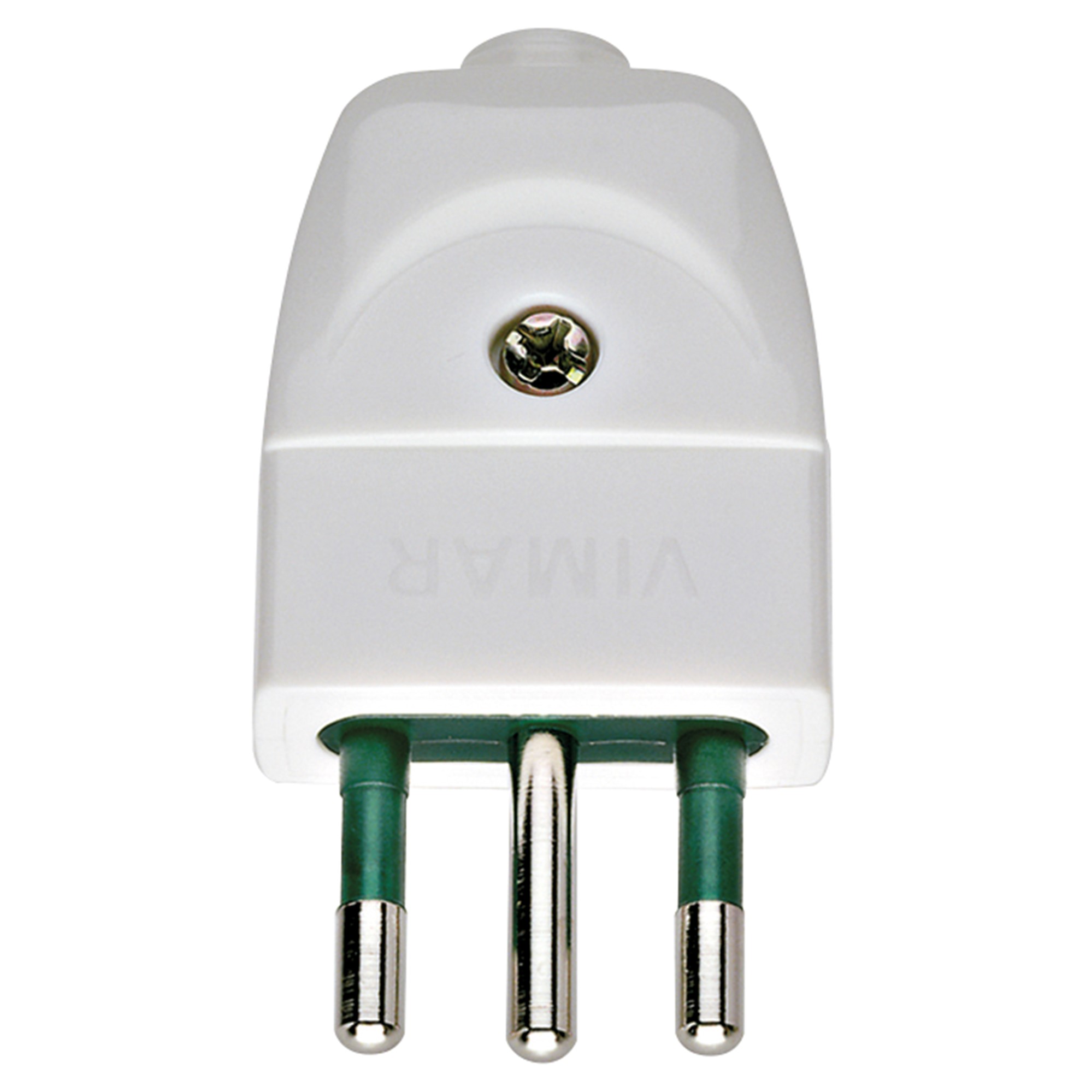Pack X25 Clavija 2P+T 10A S11 Axial Blan 00201.B — Vimar — Vimar