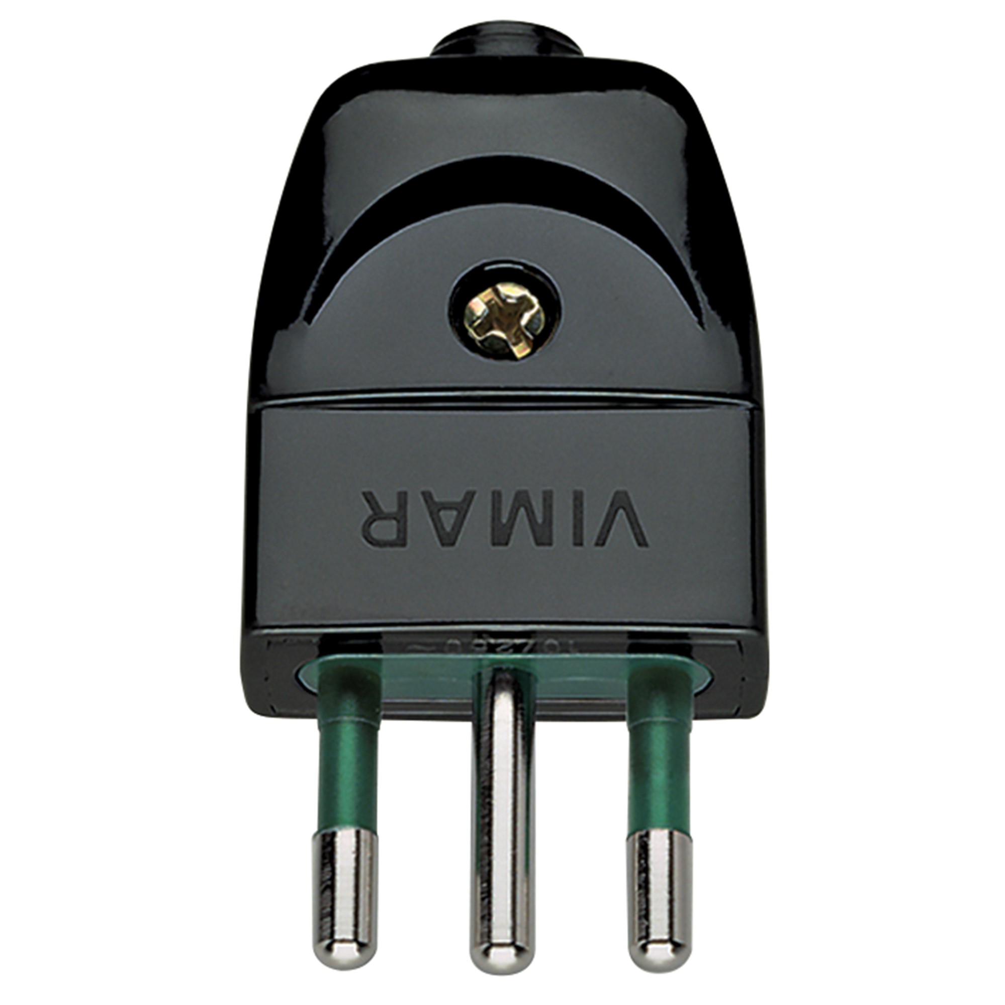 Pack X25 Clavija 2P+T 10A S11 Axial Negr 00201 — Vimar — Vimar