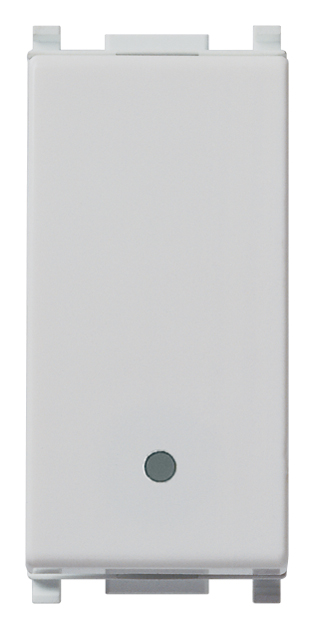 Pulsador 1P NO 10 a 250V. Iluminable en Disco. Tecla Sustituible. Silver 14008.SL — Vimar — Vimar