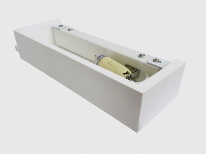 Aplique Deco Yeso Blanco Base E14 Ascend 208806425 — Darlux — Darlux