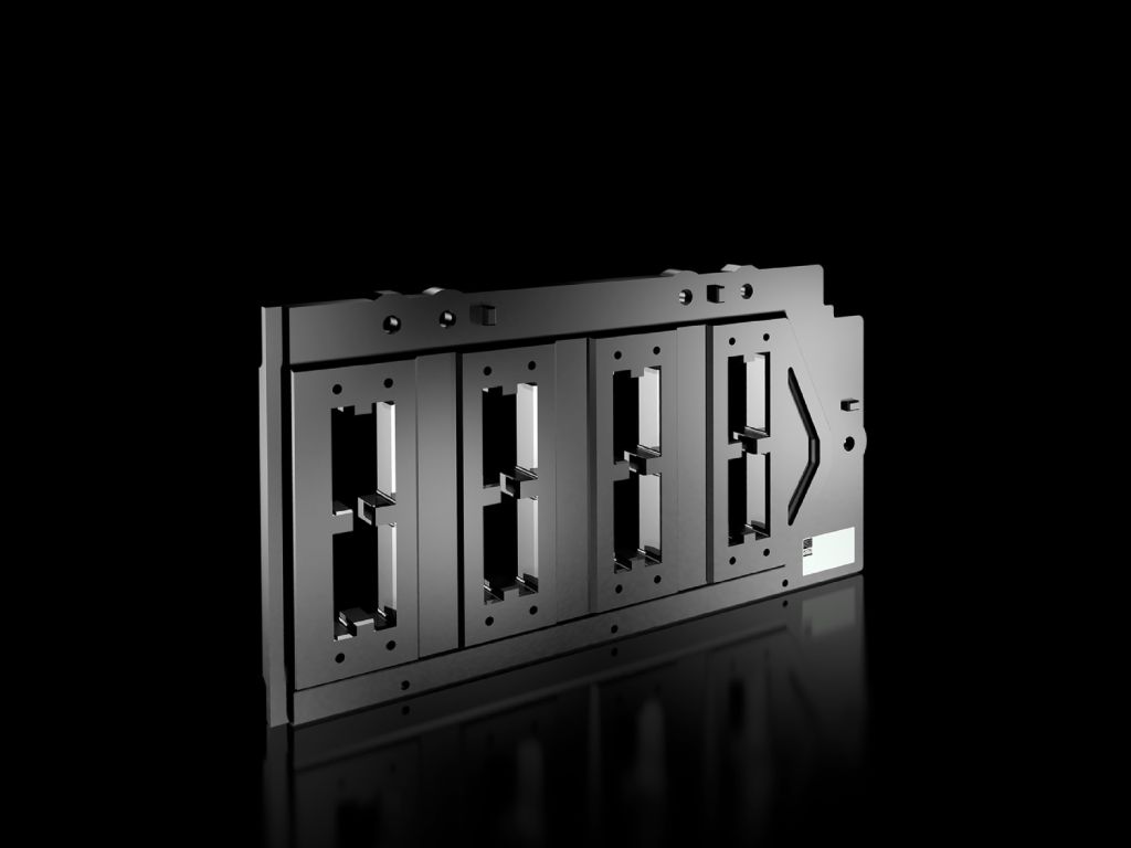 Sv Soporte de Barra 4 Polos 80mm 50x10 P 9686030 — Rittal — Rittal