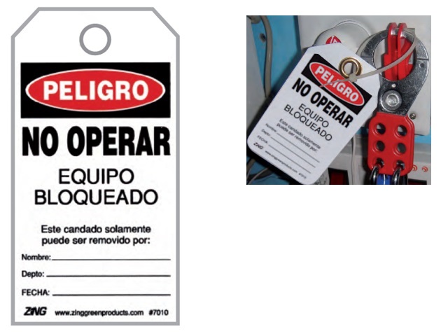 Tarjetas de Seguridad -NO Operar-(Bolsa 10U) 58035-9 — Abus — Abus