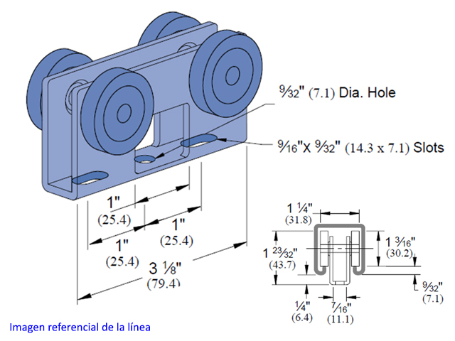 Trole Doble P-2750 Eg P2750 Eg — Unistrut — Unistrut