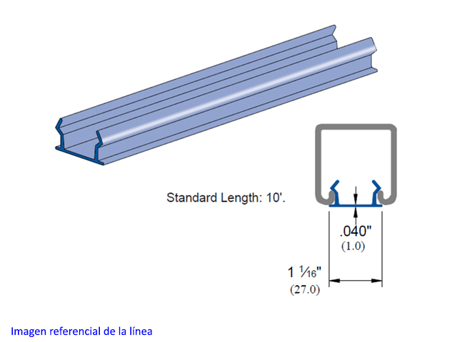 Tapa Perfil Term Para Inserto P-3712 P-3712 — Unistrut — Unistrut