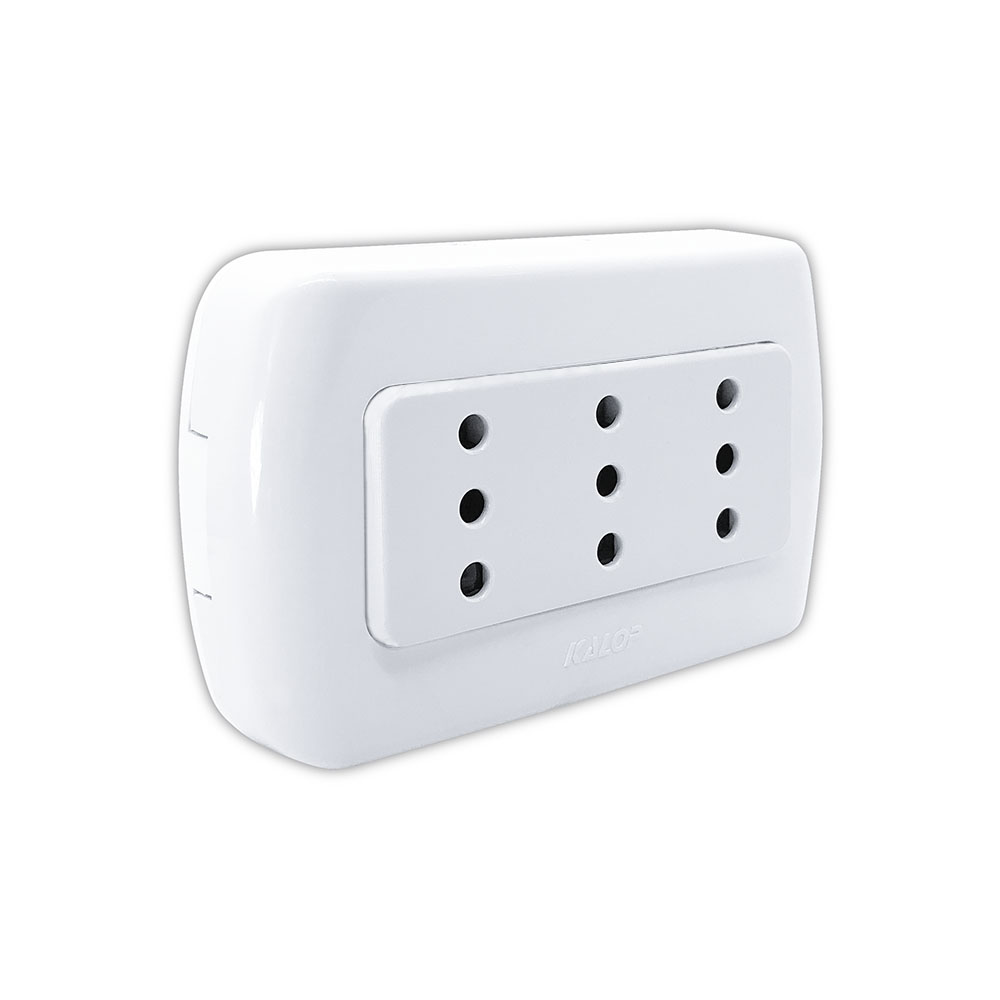 Linea Tekna 3 Tomas 2B + T 10A 250V KS39673 — Kalop — Kalop