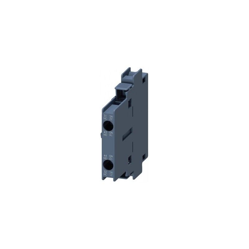 Contacto auxiliar S0/S12 1NA+1NC lat 3RH1921-1DA11 — Siemens — Siemens
