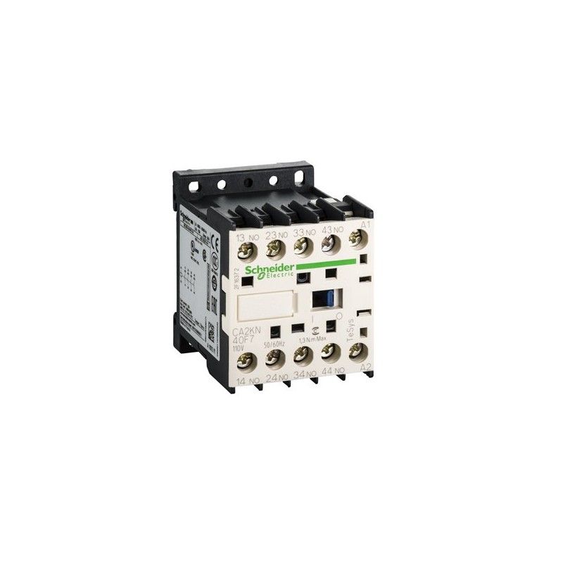 Contacto auxiliar k 2NA+2NC bob 110VAC CA2KN40F7 — Schneider Electric — Schneider Electric