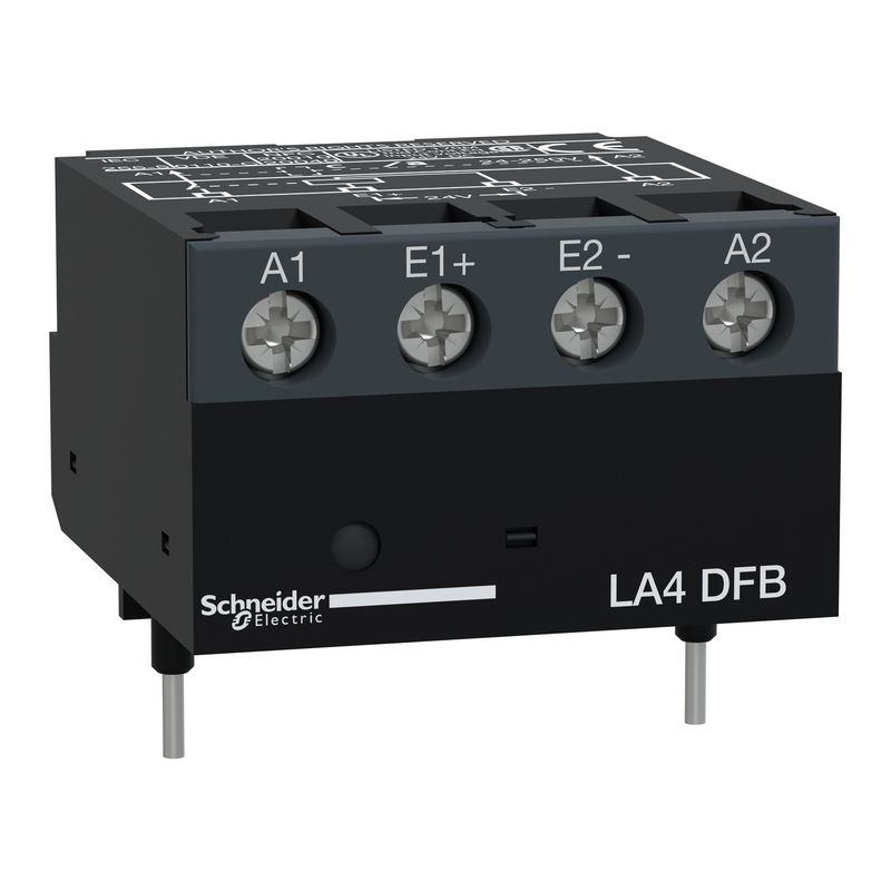 Contactor bobina 24VDC LA4DFB Schneider — Schneider Electric