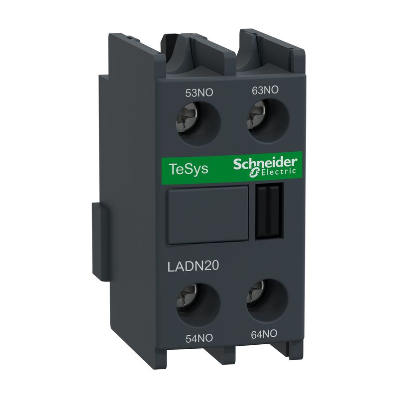 Block contacto auxiliar 2NA 10A lad LADN20 — Schneider Electric — Schneider Electric