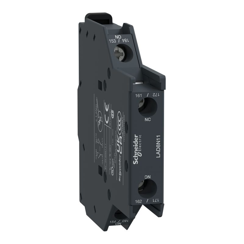 Block Contacto Auxiliar Lat 1NA+1NC Lad LAD8N11 — Schneider Electric — Schneider Electric