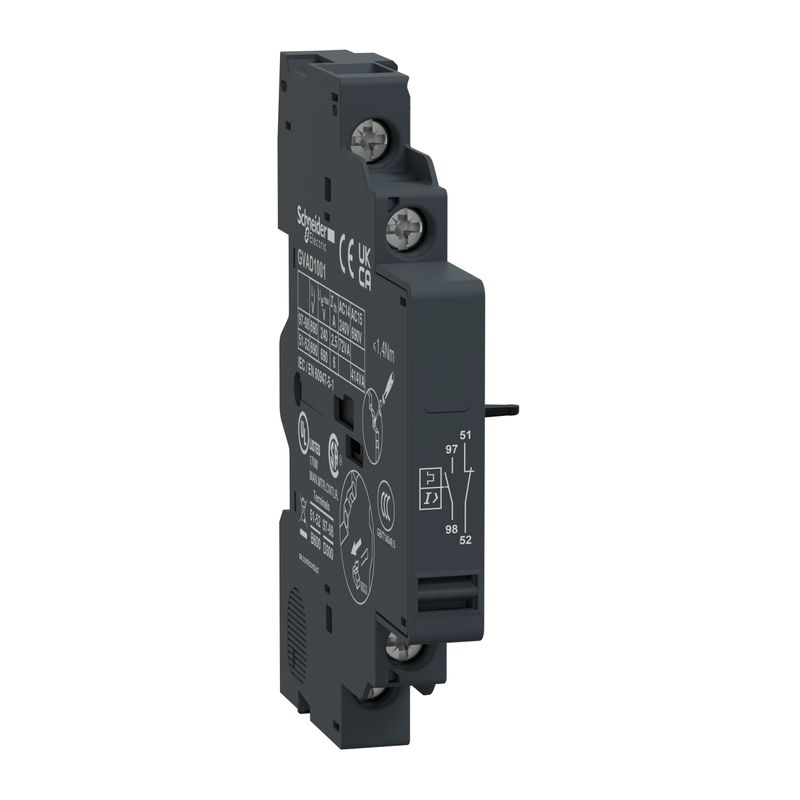 Contacto Auxiliar Lateral P/GV2 1NA 1NC GVAD1001 — Schneider Electric — Schneider Electric
