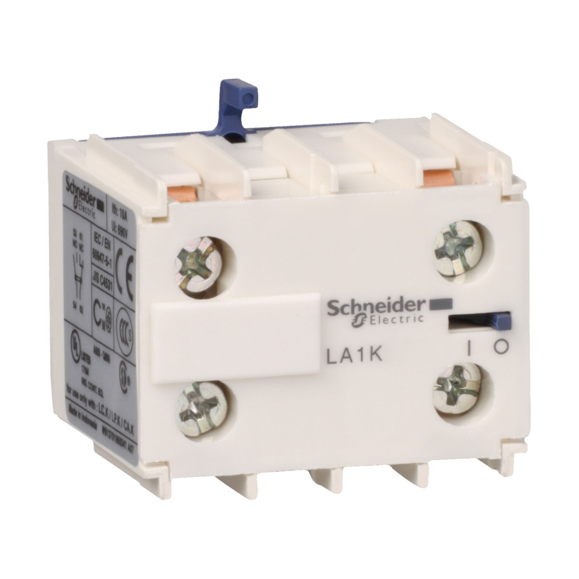 Contacto auxiliar frontal para LC1K 1NA+1NC LA1KN11 — Schneider Electric — Schneider Electric