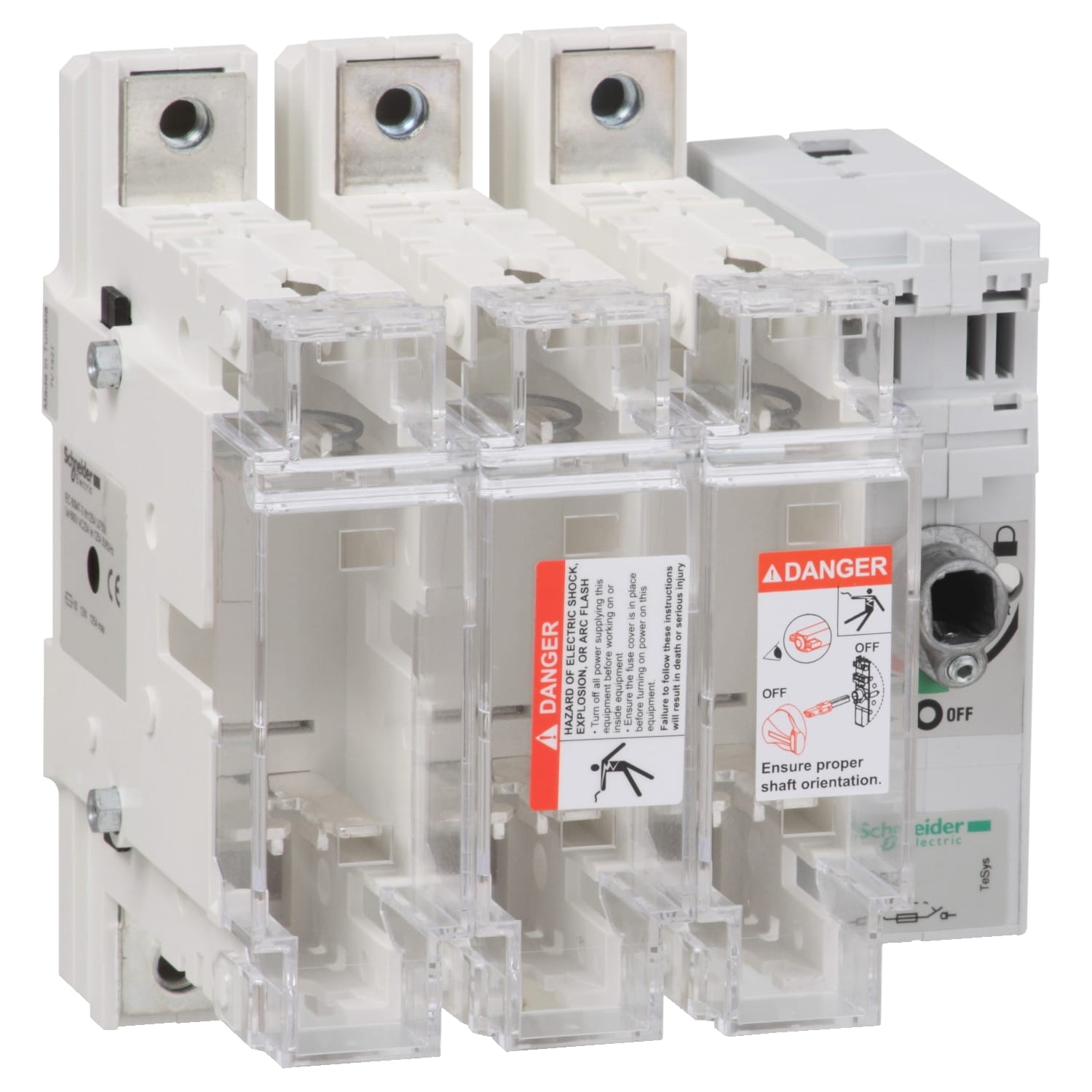 Desconectador Fusible 3x160A R/din GS2L3 — Schneider Electric — Schneider Electric