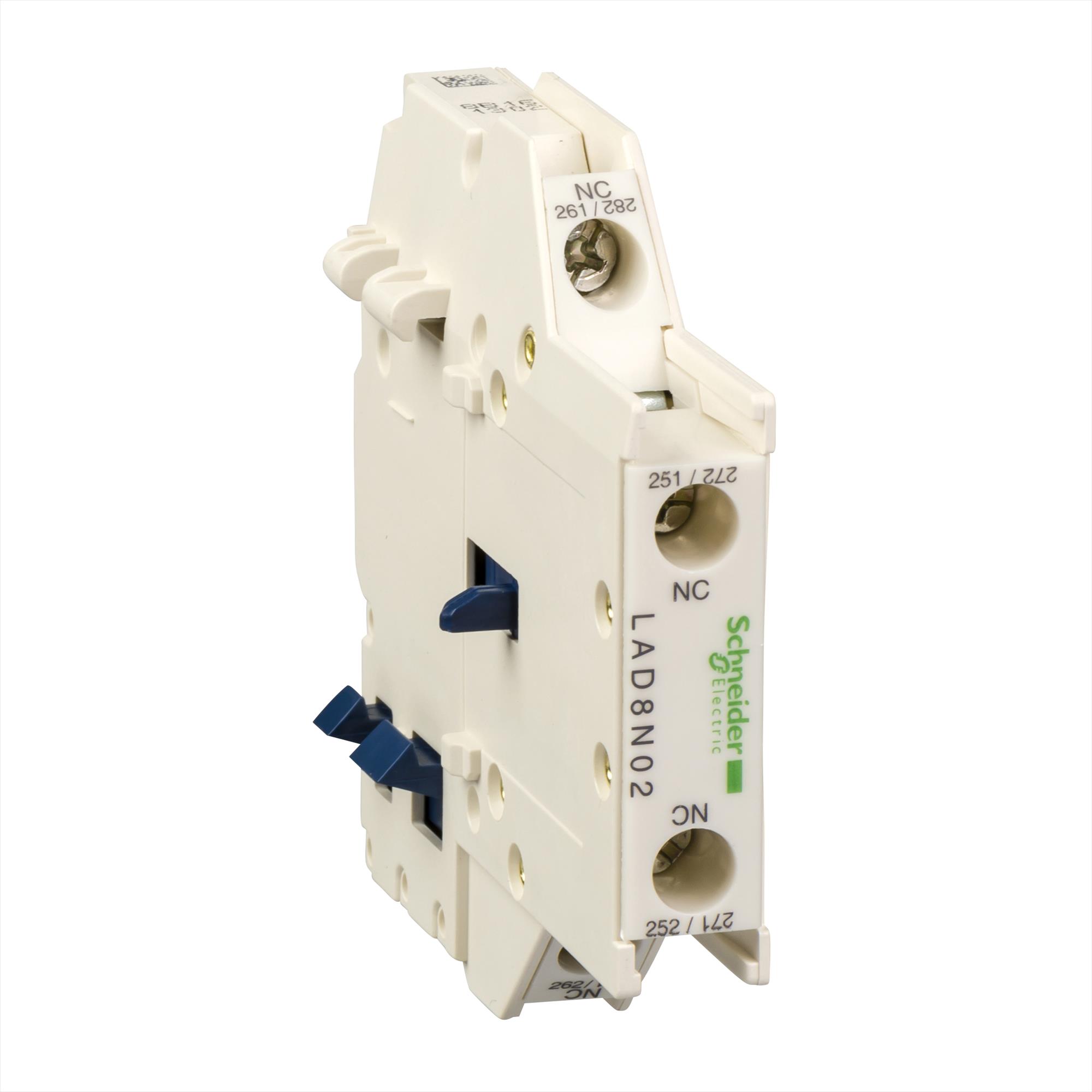 Bloque Contacto Auxiliar 2NC Lateral LAD8N02 — Schneider Electric — Schneider Electric