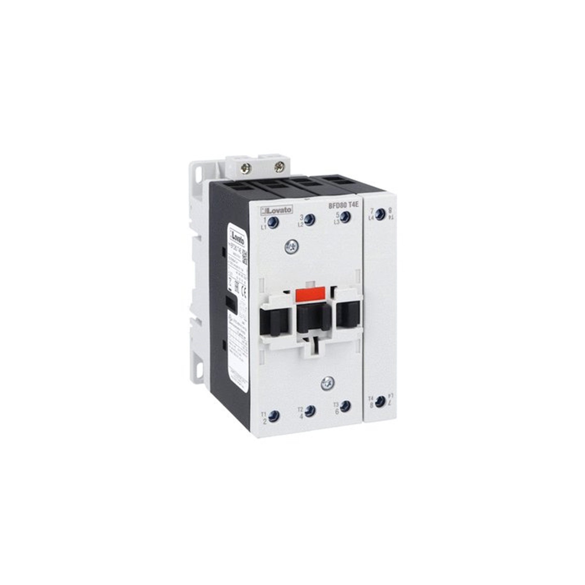 Contactor 4x60A bobina 250VAC BFD80T4E230 Lovato — Lovato