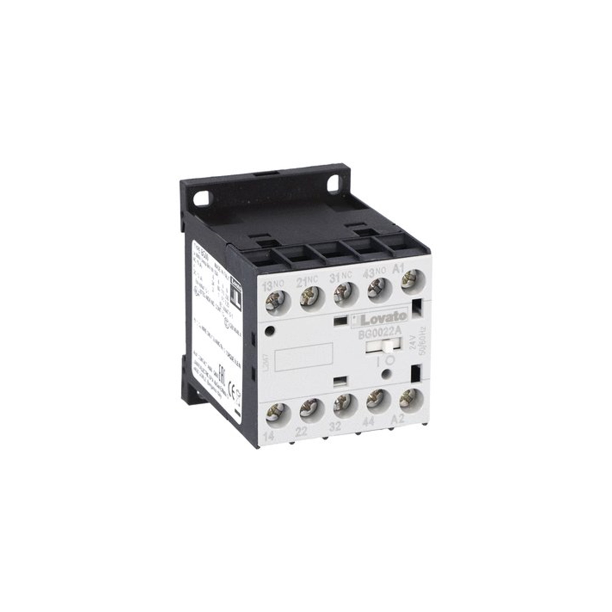 Contactor bobina 110VAC 2NA+2NC 11BG0022A110 Lovato — Lovato