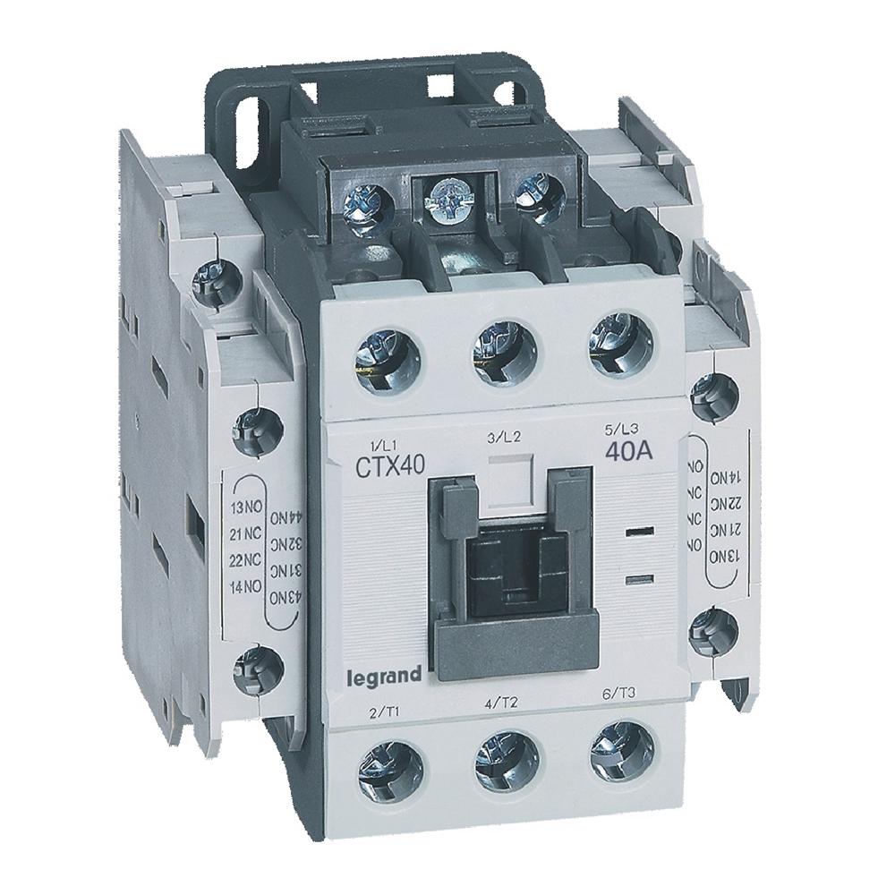 Contactor 40A bobina 110VAC 2NA+2NC 416134 Legrand — Legrand