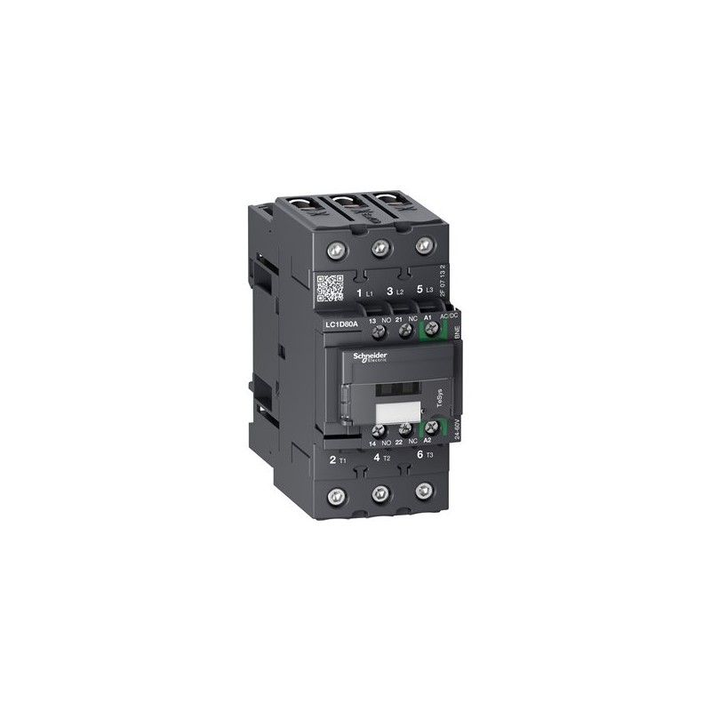 Contactor 3x66A bobina 440V LC1D80ABNE Schneider — Schneider Electric