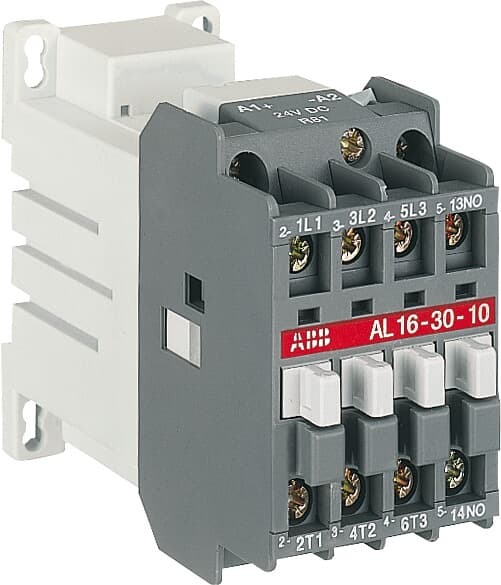 Contactor 16A bobina 24VDC 1NA 1SBL183001R8110 ABB — ABB