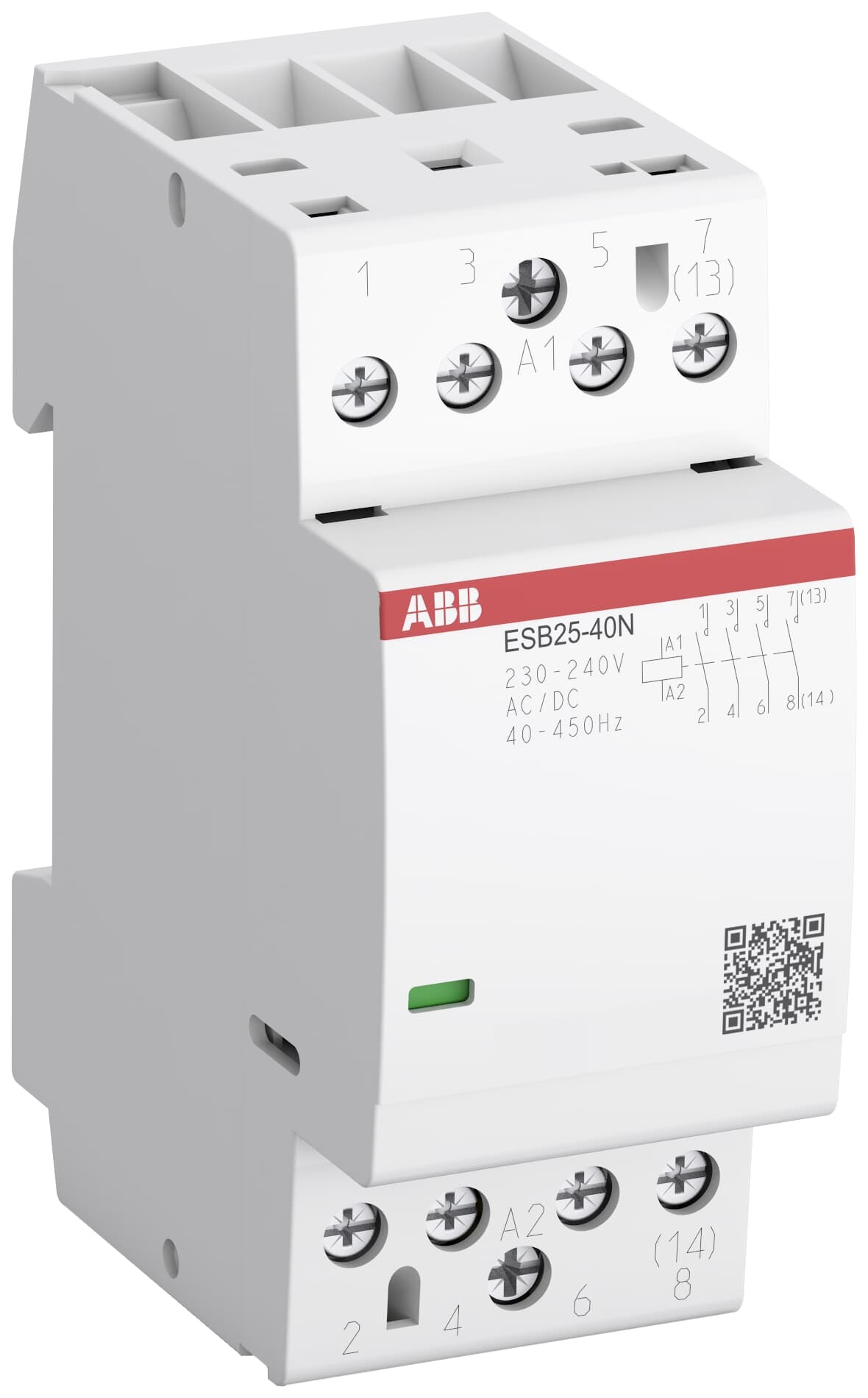 Contactor 4x25A bobina 230VAC 4NA 1SAE231111R0640 ABB — ABB
