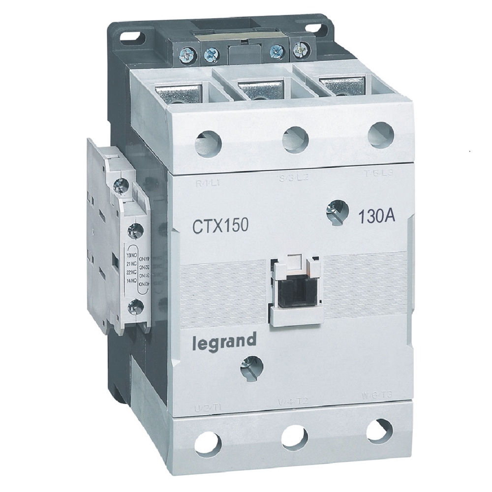 Contactor 130A bobina 24V 2NA+2NC 416240 Legrand — Legrand