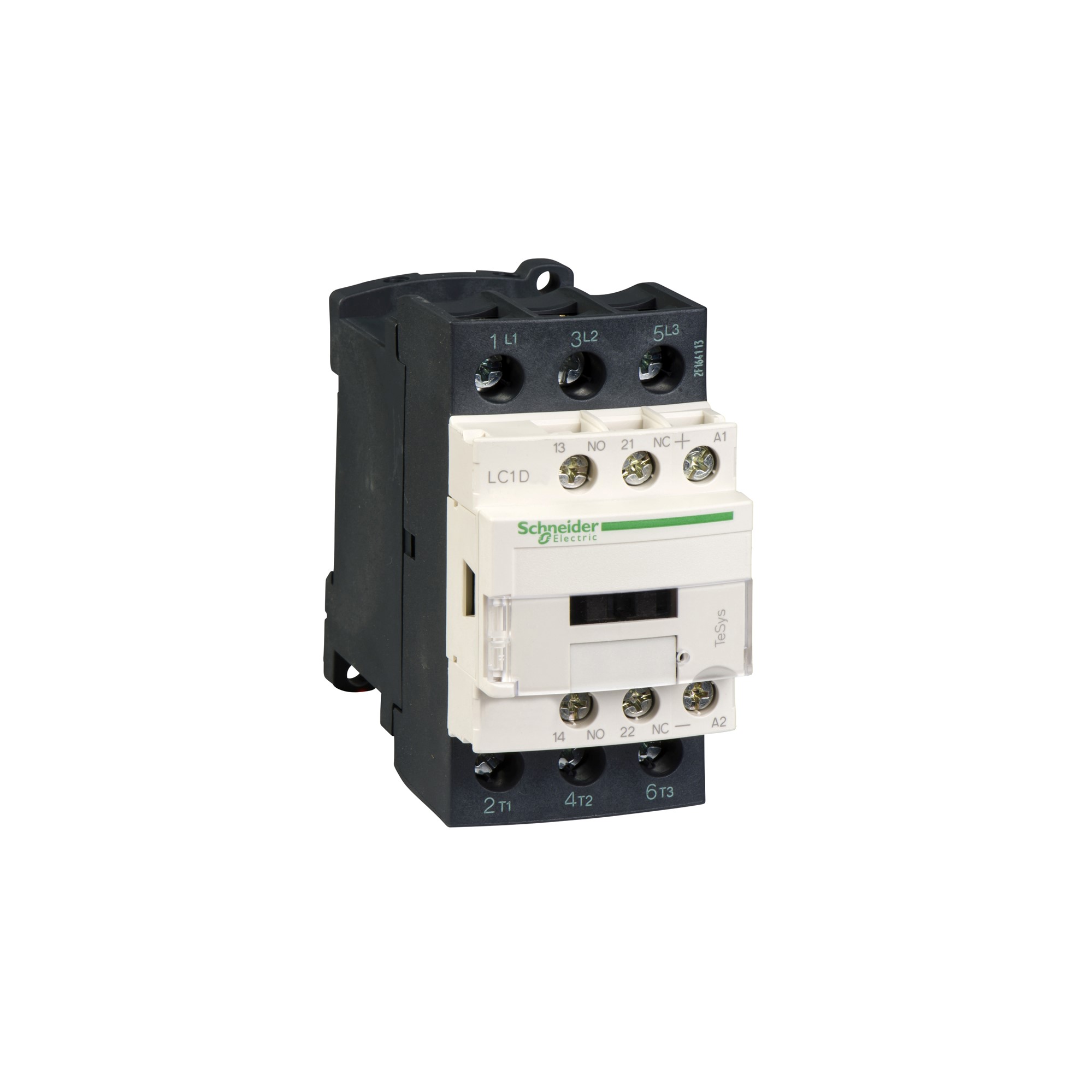 Contactor 32A bobina 220VDC NA+NC LC1D32MD Schneider — Schneider