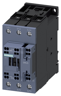 Contactor 40A bobina 400V NA 3RT2035-3AP00 Siemens — Siemens