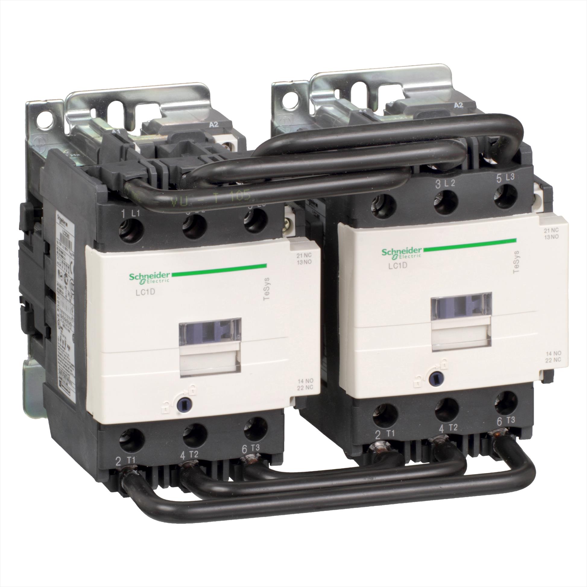 Contactor 80A bobina 110V NC+NA LC2D80F7 Schneider — Schneider