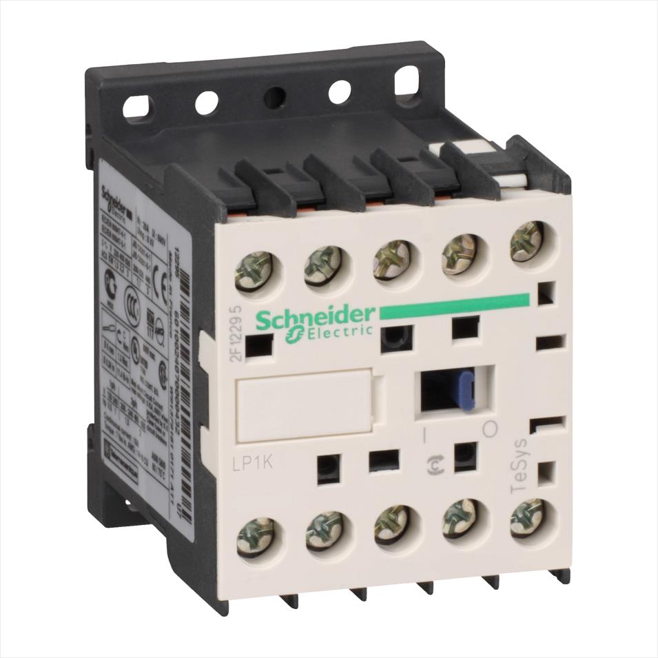 Contactor 4x20A bobina 220VDC 2NA+2NC LP1K09008MD Schneider — Schneider