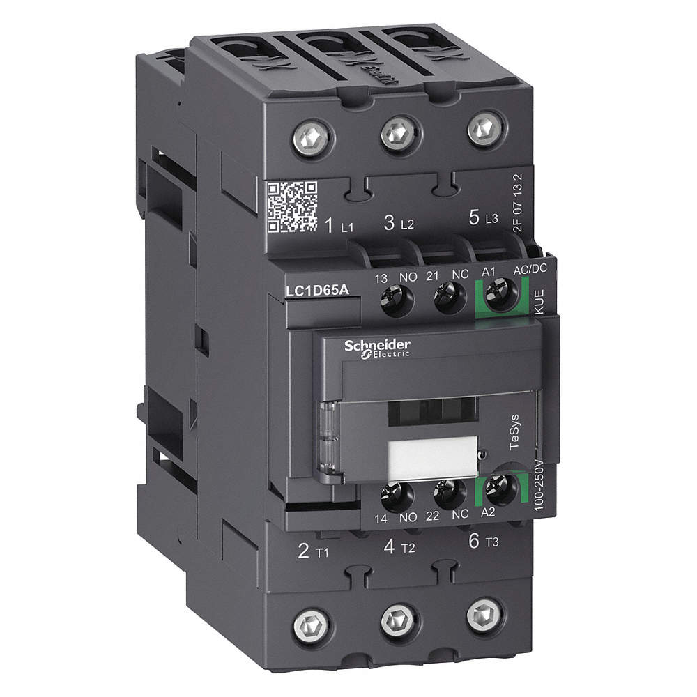 Contactor 65A bobina 250VAC 1NA+1NC LC1D65AKUE Schneider — Schneider