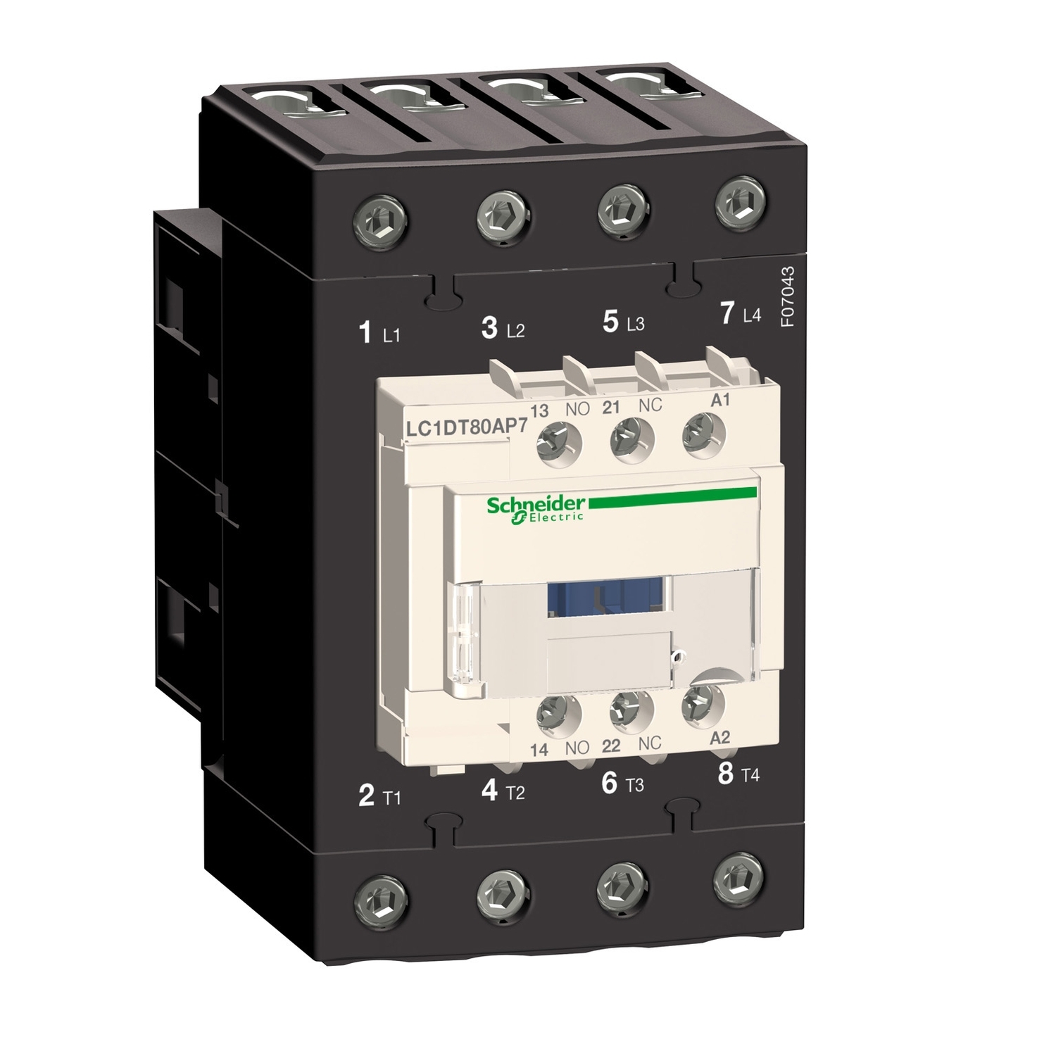 Contactor 4x80A bobina 48VAC NA LC1DT80AE7 Schneider — Schneider
