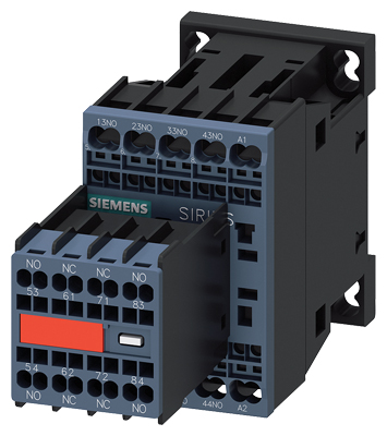 Contactor Auxiliar, 6 NA + 2 NC, 24V DC, Tamano S00, Bornes de Resorte 3RH2262-2BB40 — Siemens — Siemens
