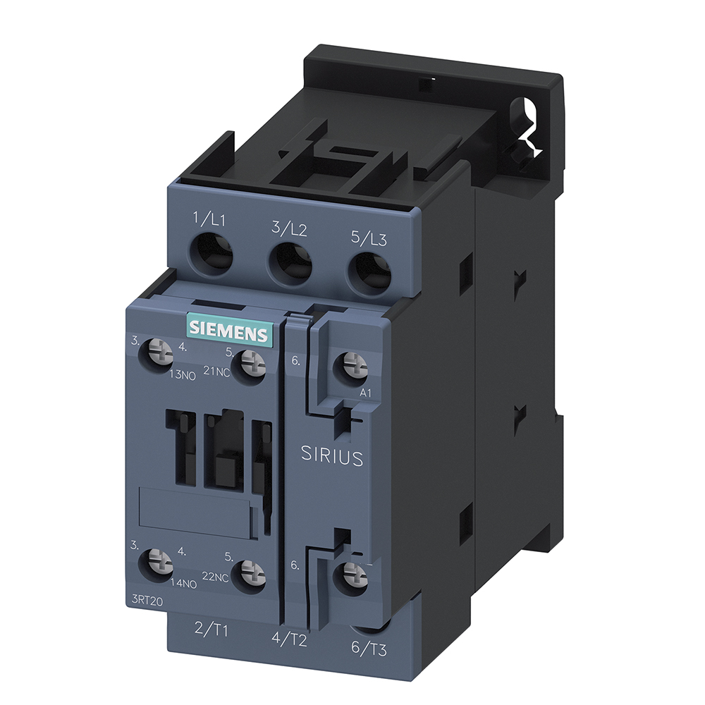 Contactor 12A bobina 48VAC 1NA+1NC 3RT2024-1AH20 Siemens — Siemens