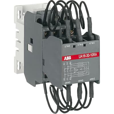 Contactor Para Condensador 12.5kVAr 1NA Bobina 220-230V 50Hz / 230-240V 60Hz UA16-30-10RA 1SBL181024R8010 — ABB — ABB