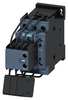 Contactor bobina 400V 1NA+2NC 3RT2626-1AP05 Siemens — Siemens