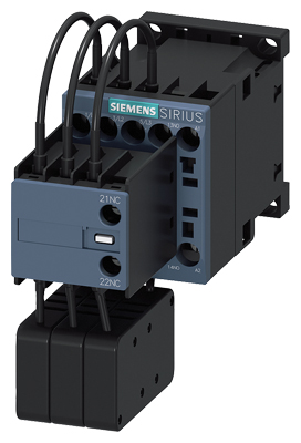 Contactor bobina 400V 1NA+1NC 3RT2617-1AP03 Siemens — Siemens