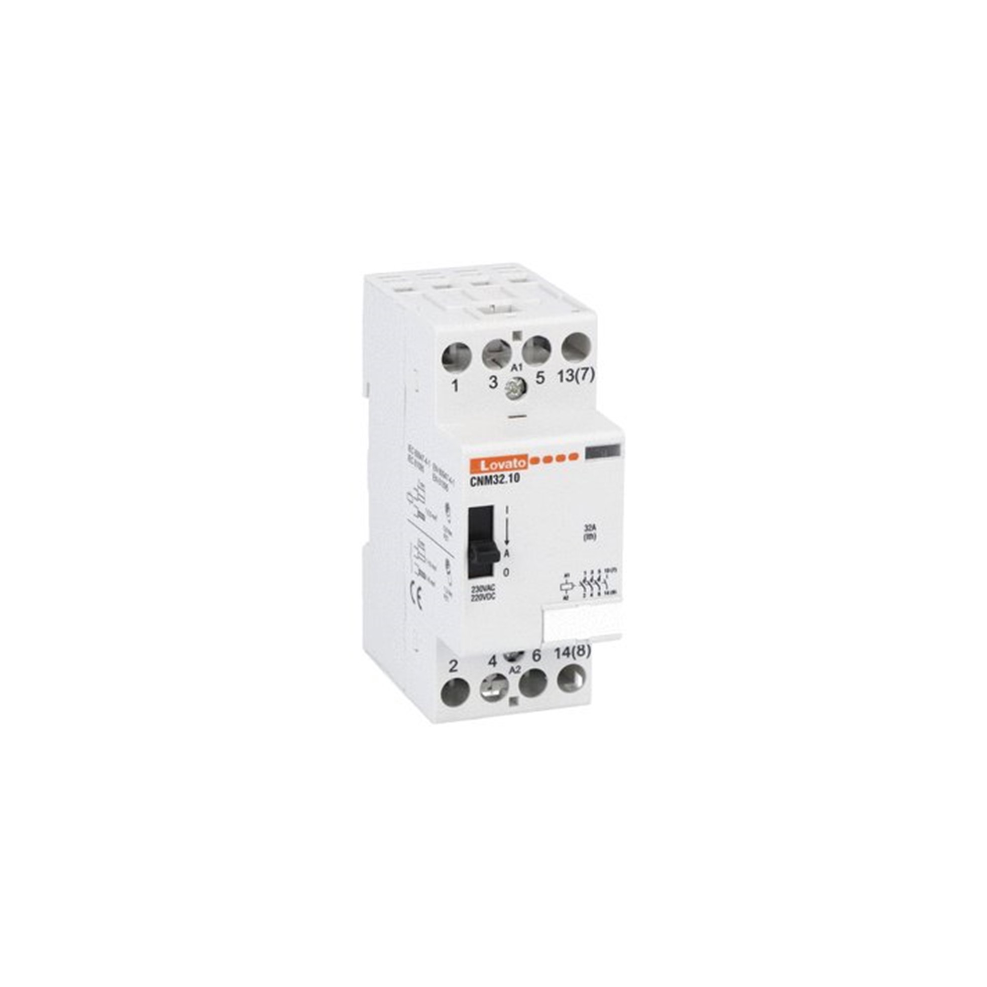 Contactor 4x32A bobina 220VAC CNM3210220 Lovato — Lovato