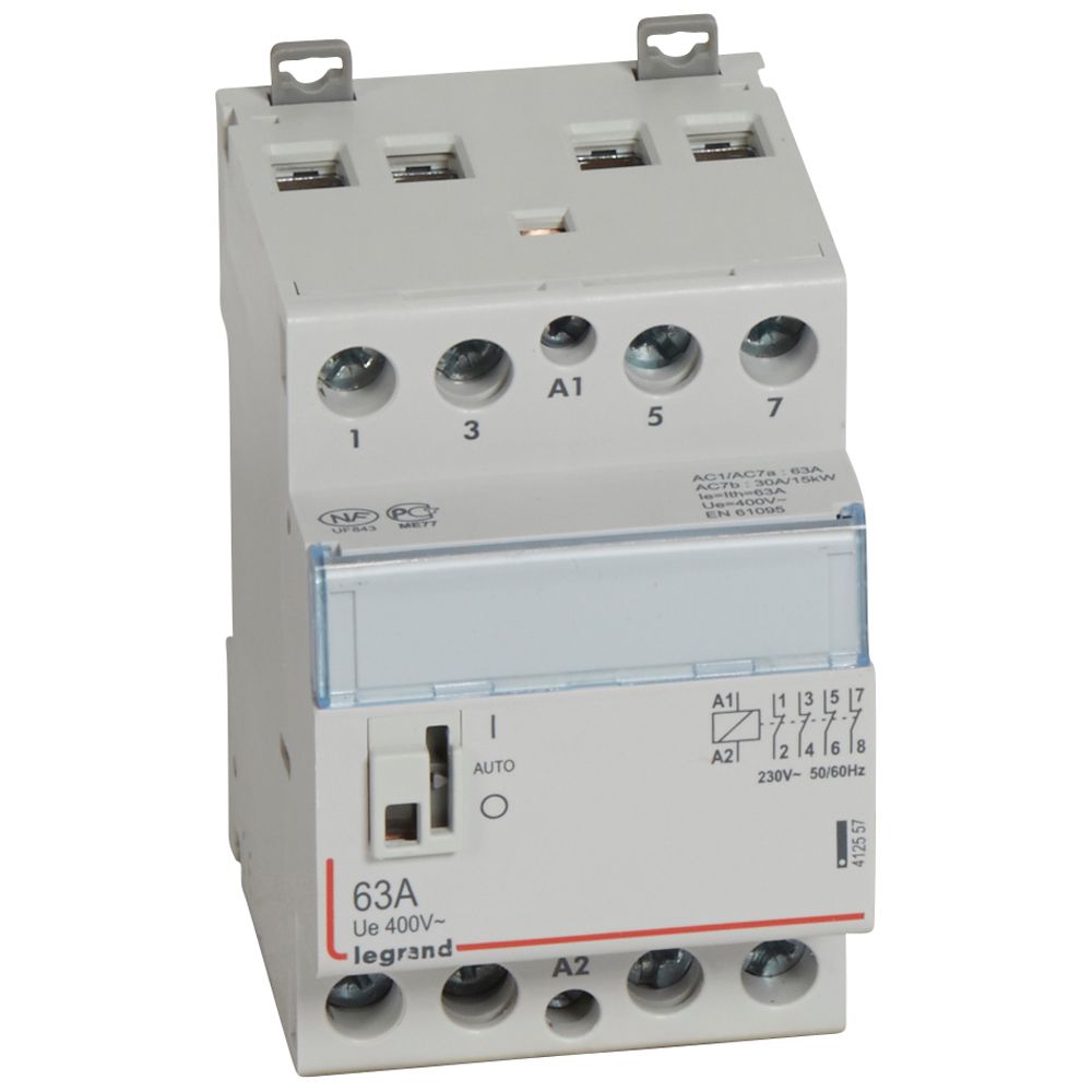 Contactor 4x63A 2NC 412557 Legrand — Legrand