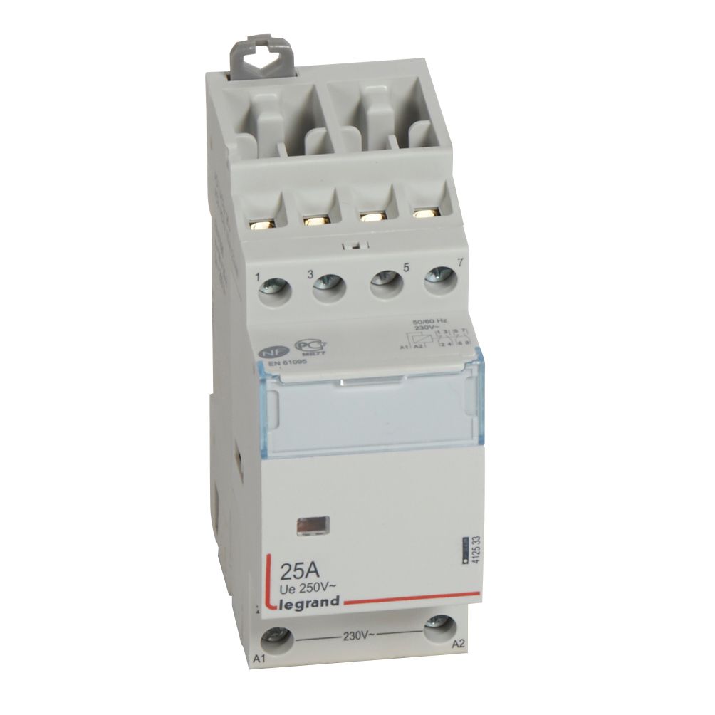 Contactor 4x25A 2NA+2NC 412533 Legrand — Legrand