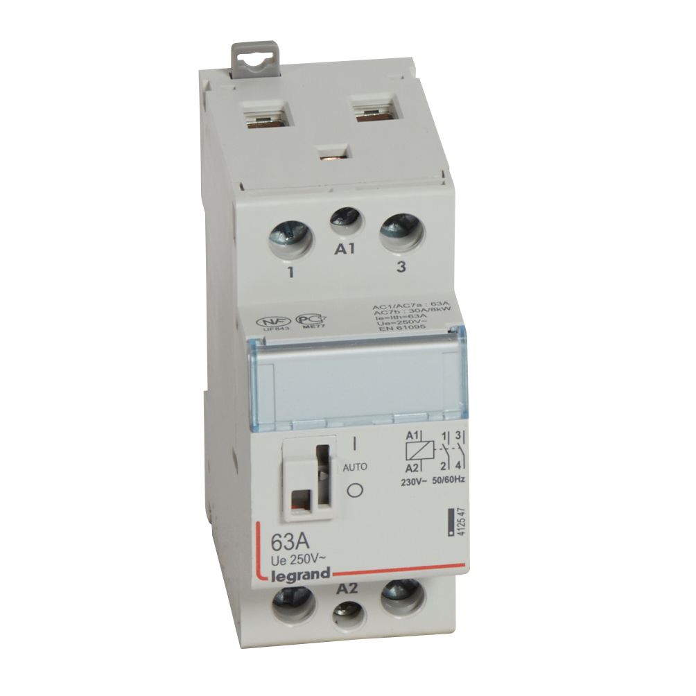 Contactor 2x63A 2NA 412547 Legrand — Legrand