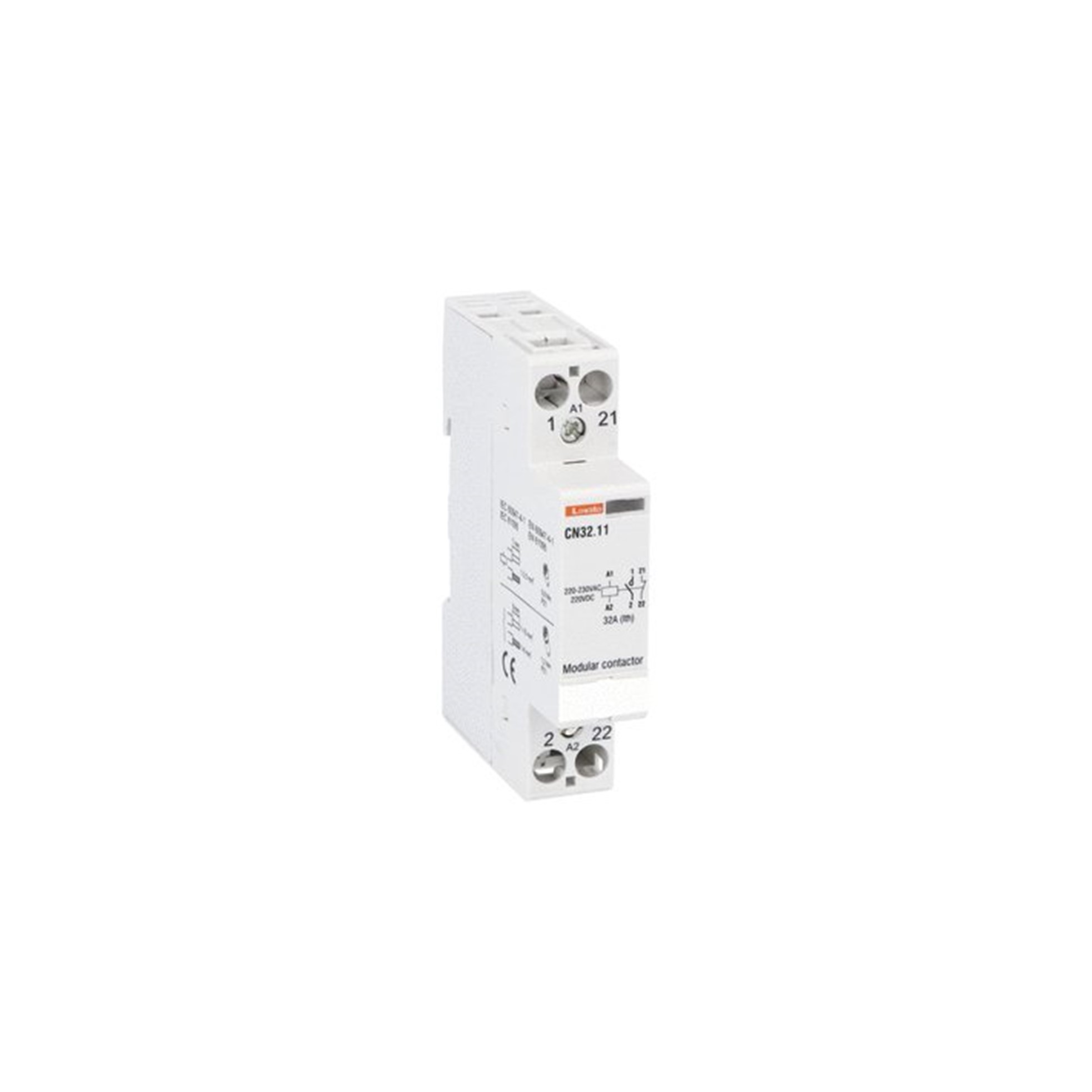 Contactor 2x32A bobina 220VAC CN3211220 Lovato — Lovato